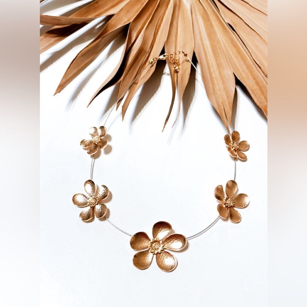 flower necklace  S590